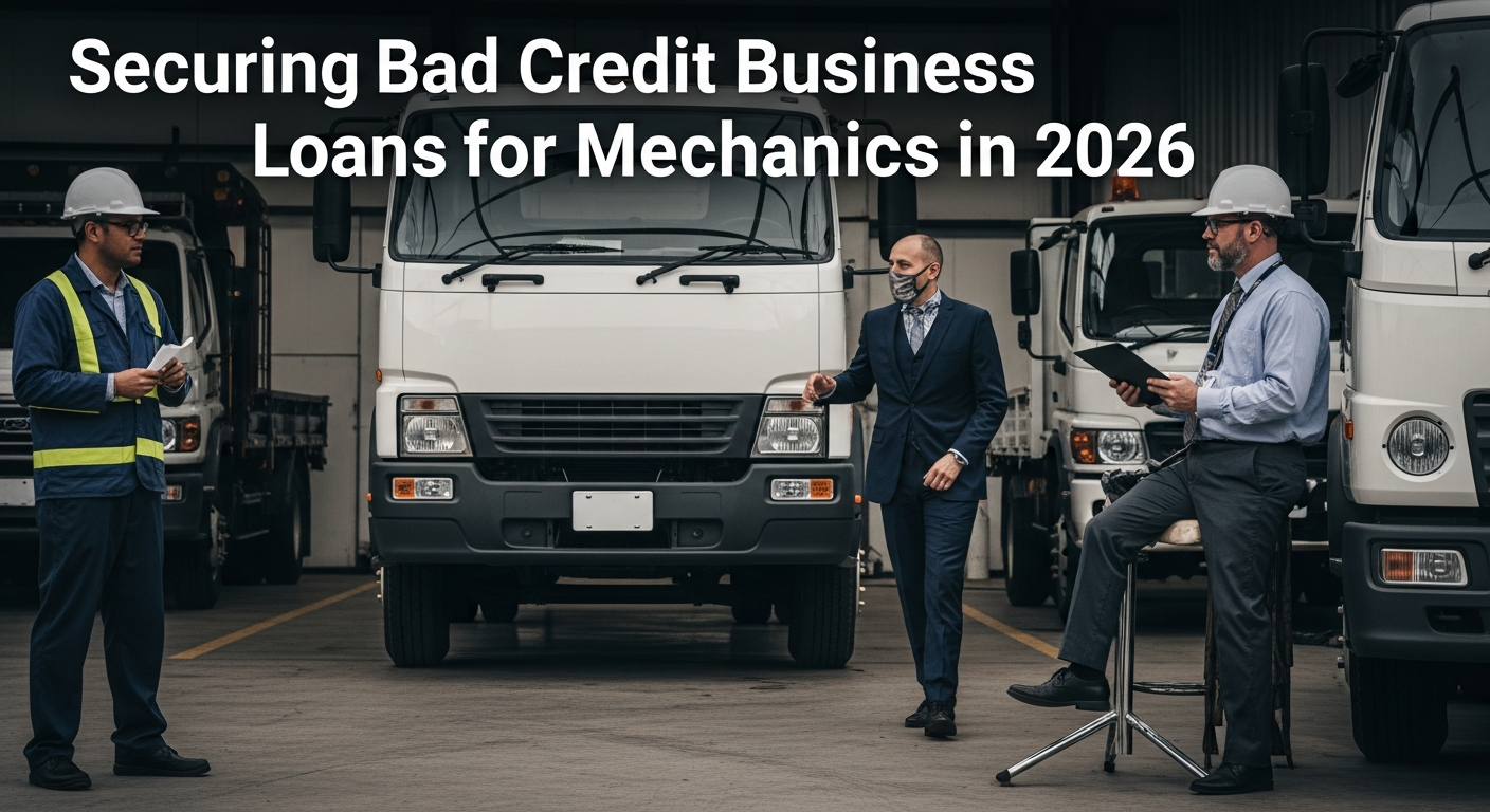 Illustration: Securing Bad Credit Business Loans for Mechanics in 2026