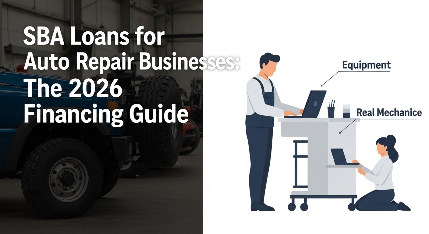Illustration: SBA Loans for Auto Repair Businesses: The 2026 Financing Guide